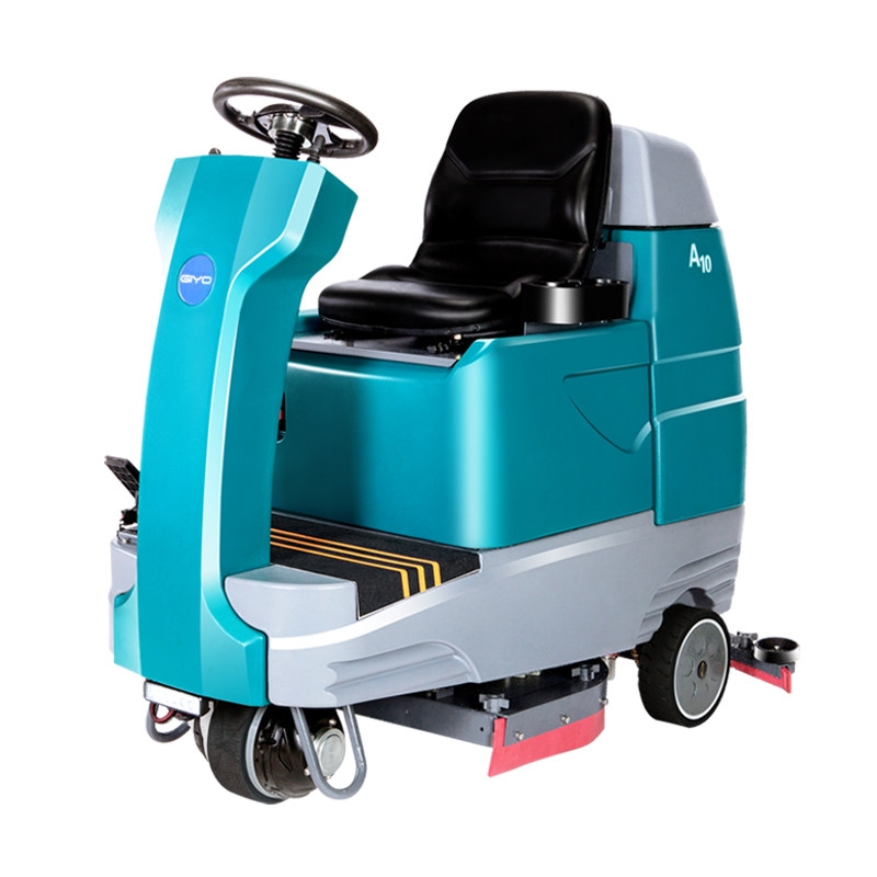  潔耀A10全自動駕駛式洗地機 蕪湖市物業小區車庫刷地機