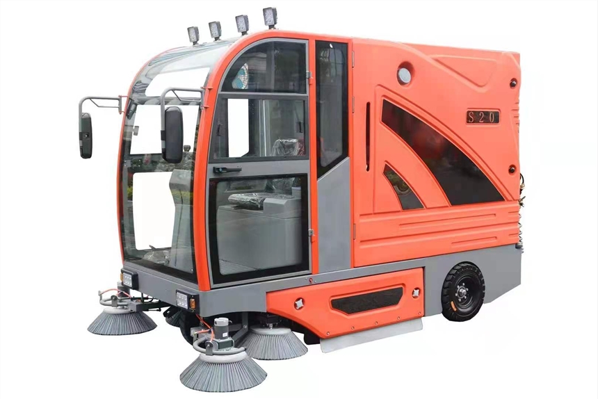 合肥智能環保凱迪斯駕駛式掃地車S16